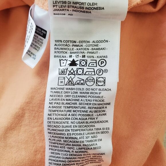 Levi's Jordie Cropped T-Shirt sz 1x - Picture 10 of 10